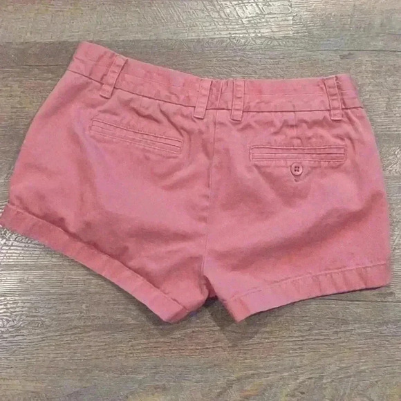 J Crew‎ salmon Chino classic twill shorts women's size 6 - Picture 4 of 4